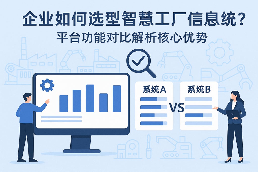 企业如何选型智慧工厂信息系统？平台功能对比解析核心优势