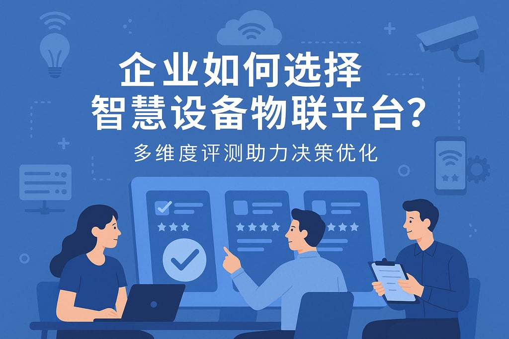 企业如何选择智慧设备物联平台？多维度评测助力决策优化