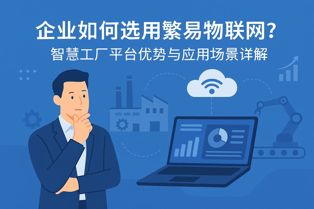 企业如何选用繁易物联网？智慧工厂平台优势与应用场景详解