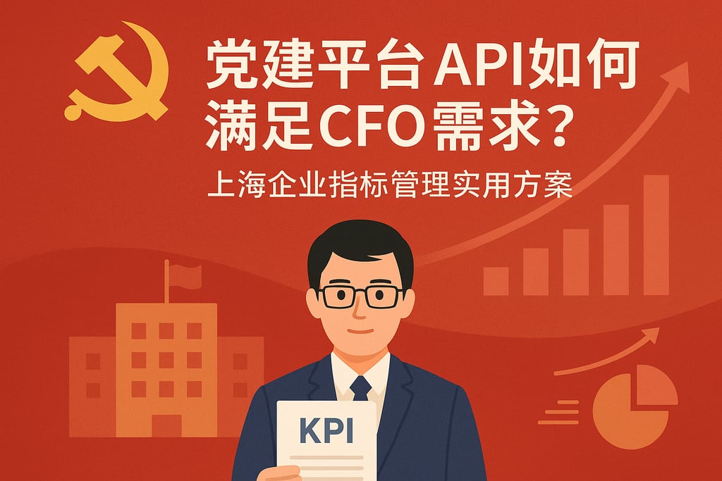 党建平台API如何满足CFO需求？上海企业指标管理实用方案