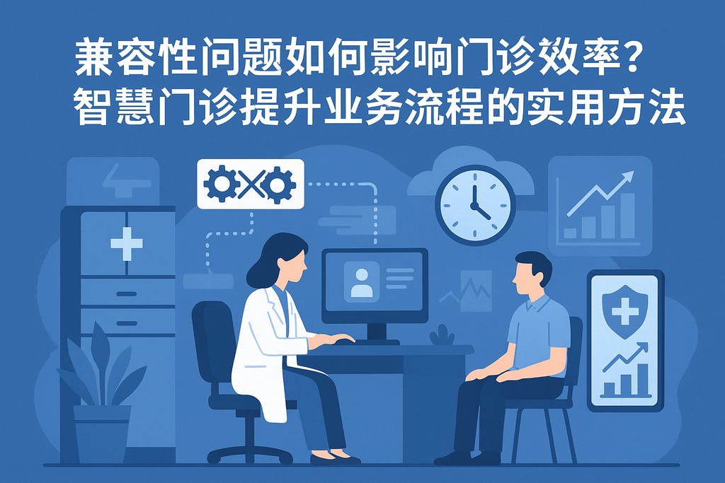 兼容性问题如何影响门诊效率？智慧门诊提升业务流程的实用方法
