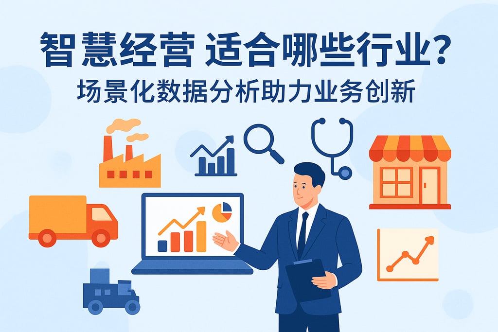 前行智慧经营适合哪些行业？场景化数据分析助力业务创新