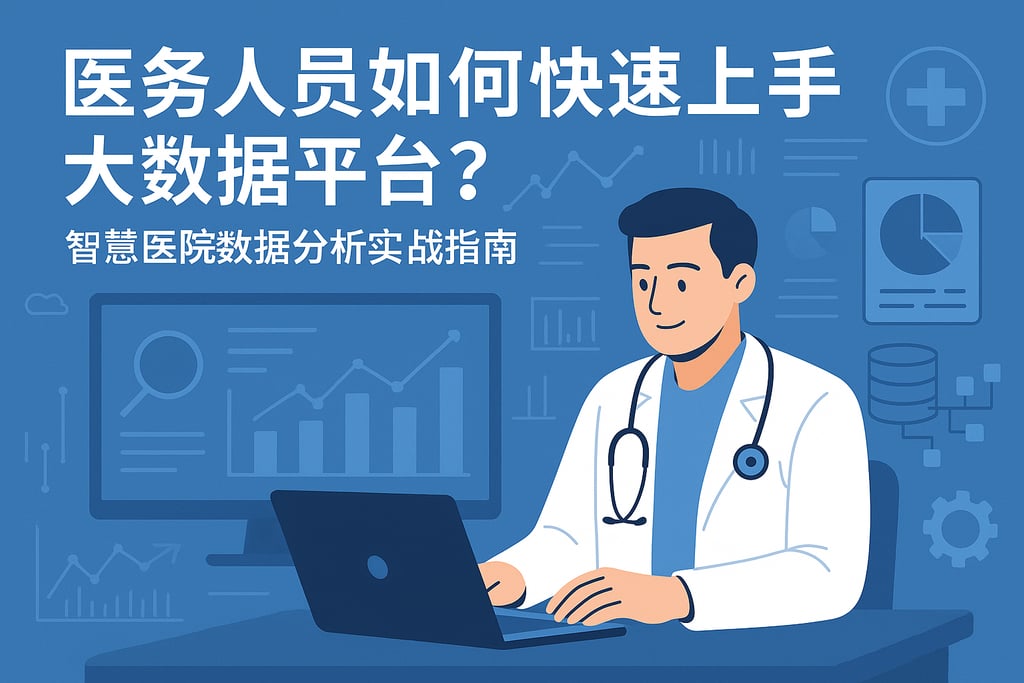 医务人员如何快速上手大数据平台？智慧医院数据分析实战指南
