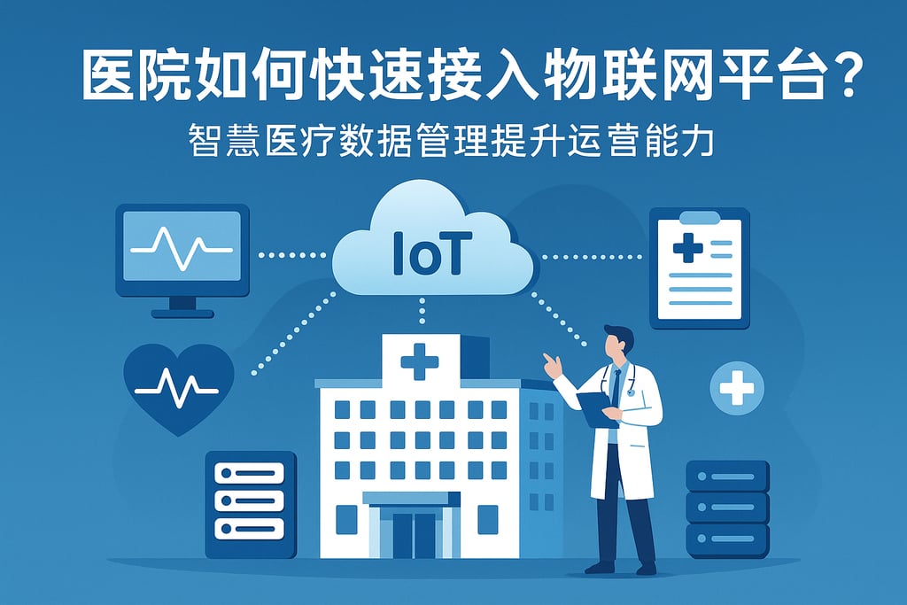 医院如何快速接入物联网平台？智慧医疗数据管理提升运营能力