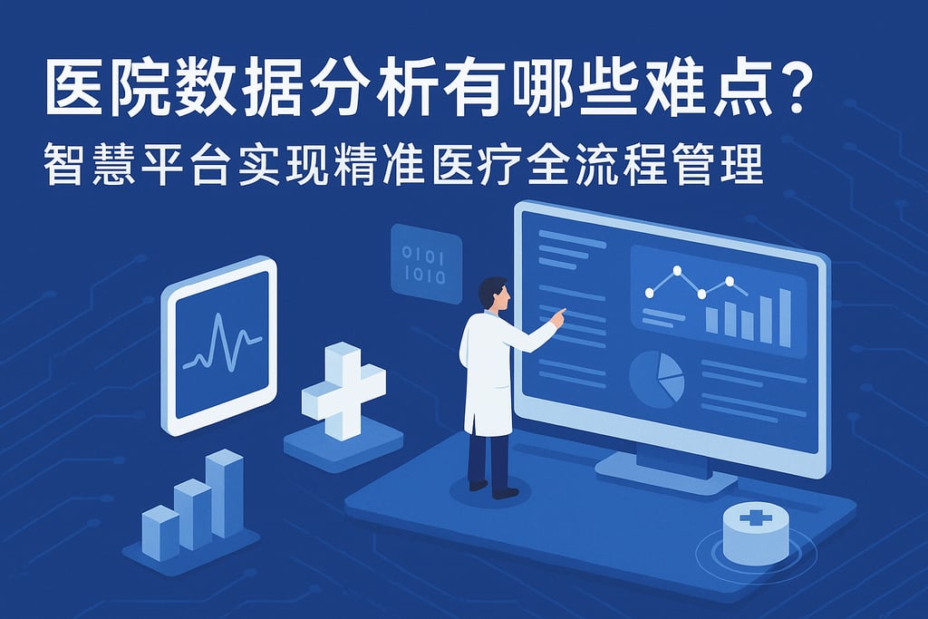医院数据分析有哪些难点？智慧平台实现精准医疗全流程管理