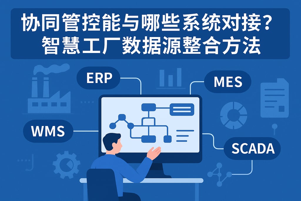 协同管控能与哪些系统对接？智慧工厂数据源整合方法
