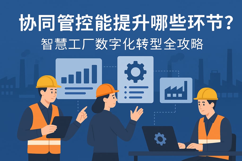 协同管控能提升哪些环节？智慧工厂数字化转型全攻略