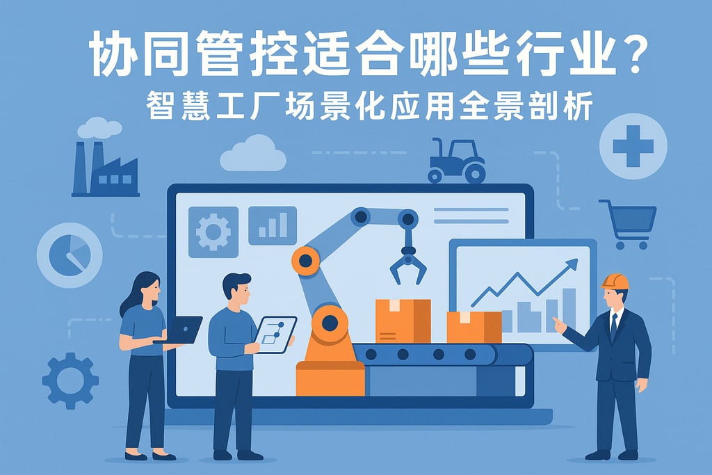 协同管控适合哪些行业？智慧工厂场景化应用全景剖析