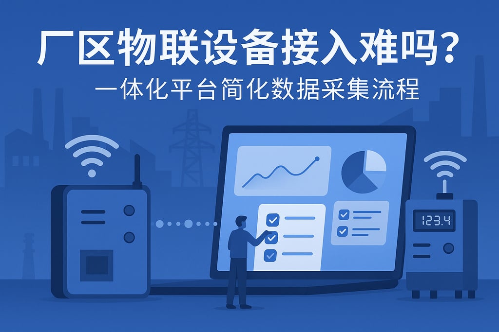 厂区物联设备接入难吗？一体化平台简化数据采集流程