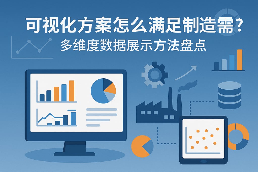 可视化方案怎么满足制造需求？多维度数据展示方法盘点