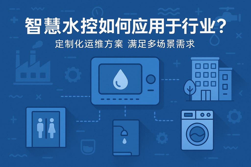 各行业如何应用智慧水控？定制化运维方案满足多场景需求