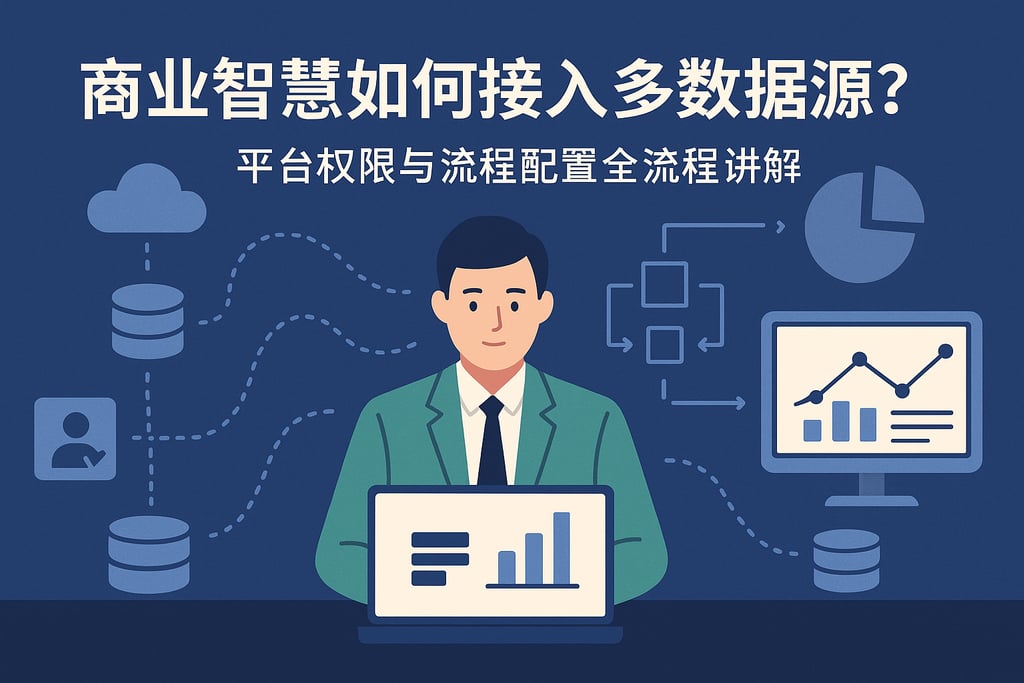 商业智慧如何接入多数据源？平台权限与流程配置全流程讲解