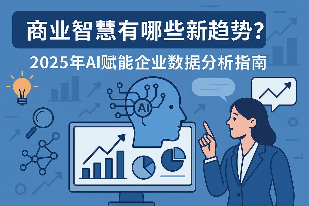 商业智慧有哪些新趋势？2025年AI赋能企业数据分析指南