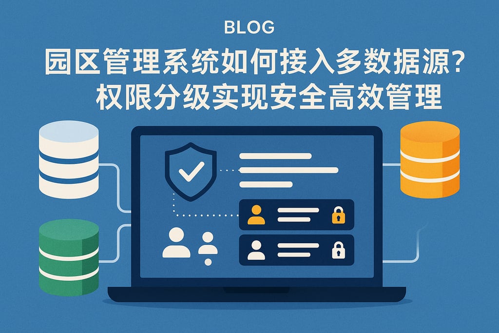 园区管理系统如何接入多数据源？权限分级实现安全高效管理