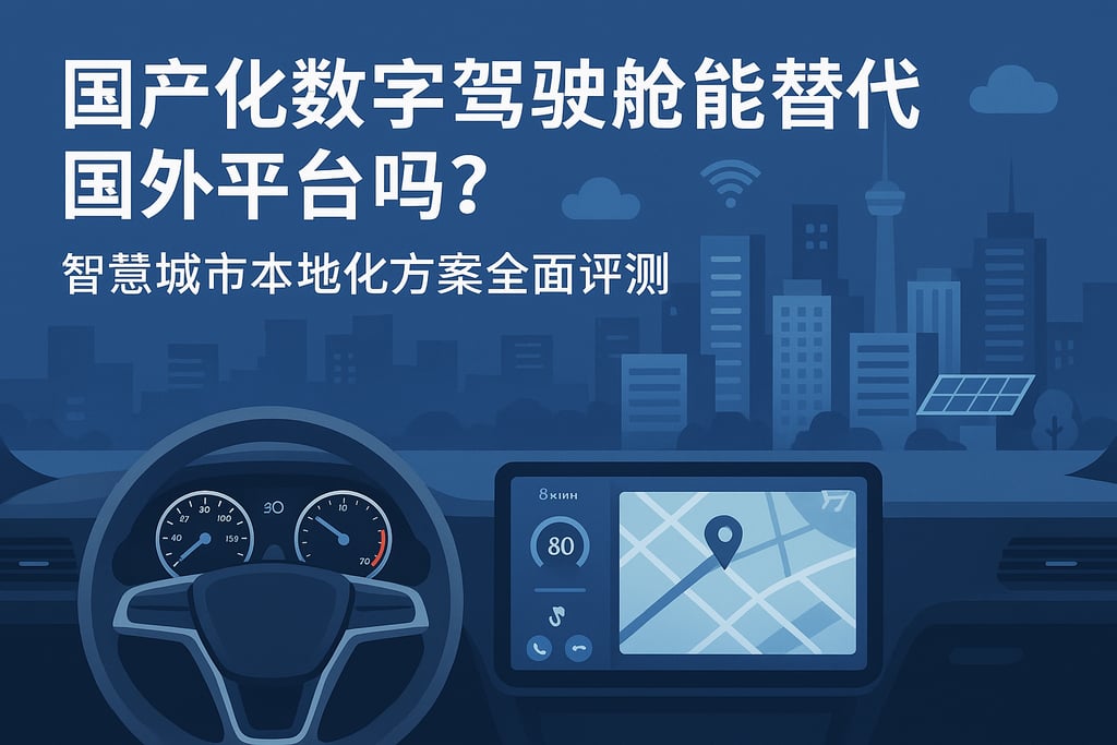 国产化数字驾驶舱能替代国外平台吗？智慧城市本地化方案全面评测