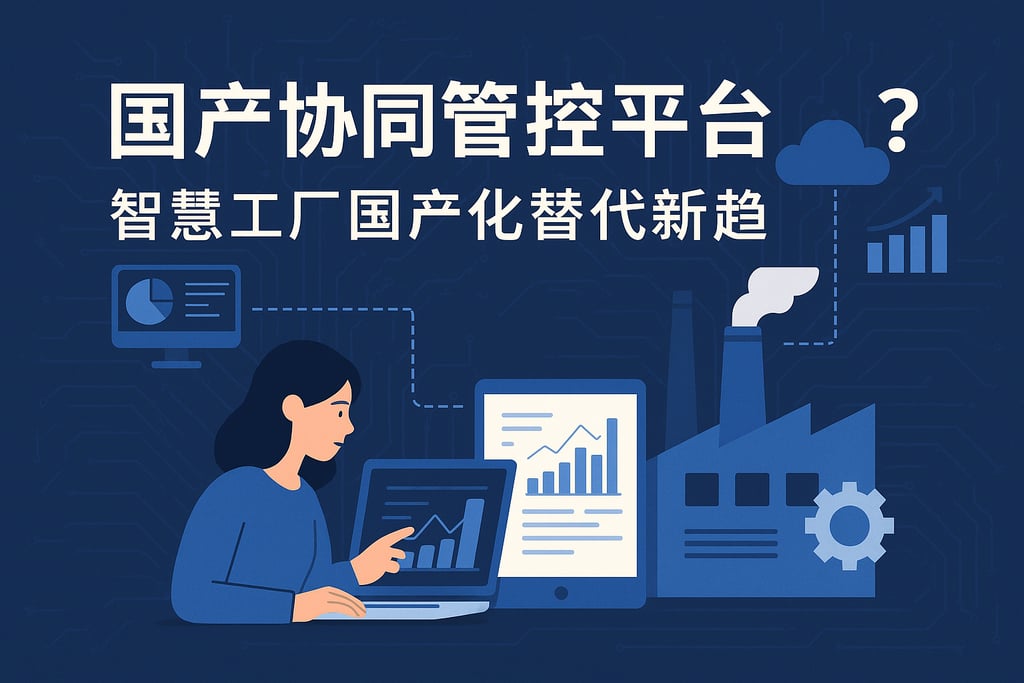国产协同管控平台靠谱吗？智慧工厂国产化替代新趋势