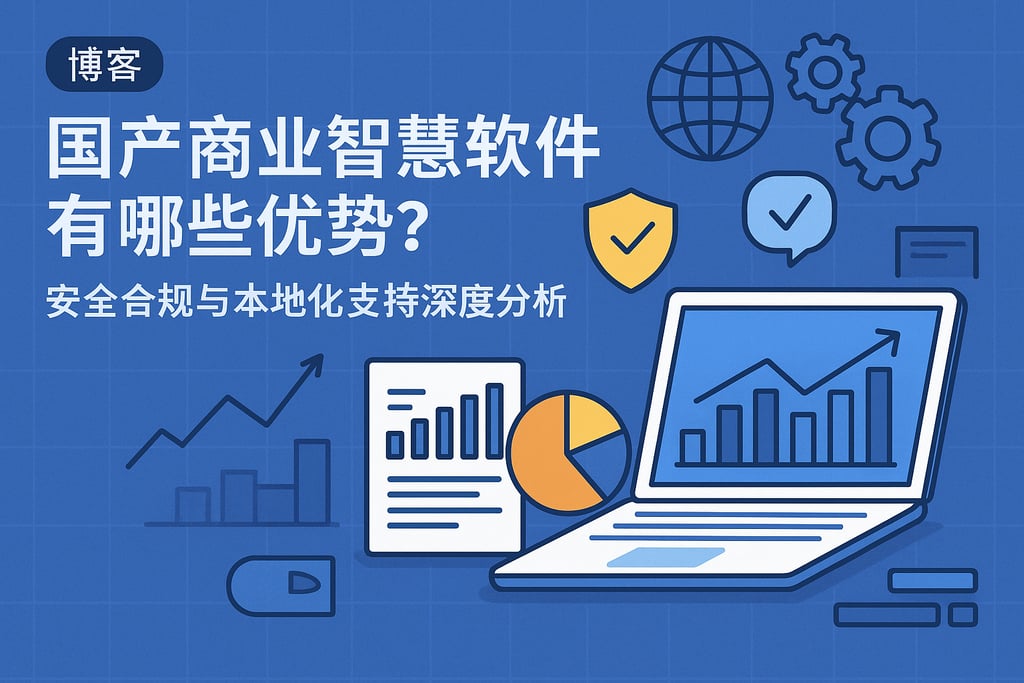 国产商業智慧軟體有哪些优势？安全合规与本地化支持深度分析