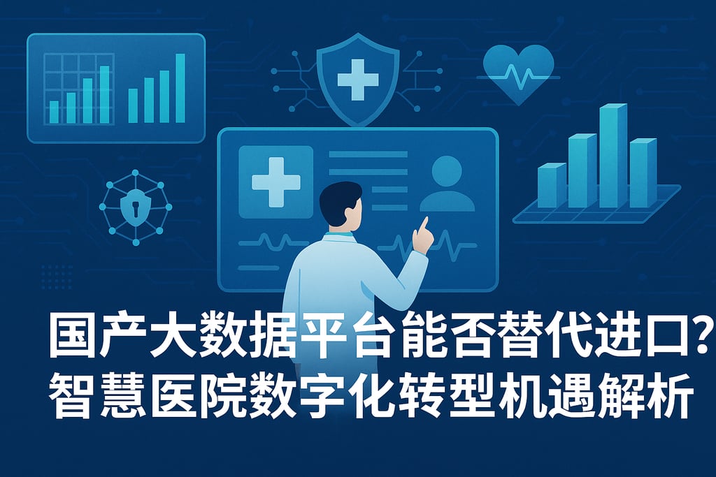 国产大数据平台能否替代进口？智慧医院数字化转型机遇解析