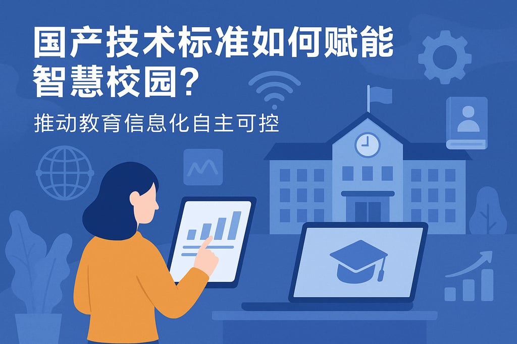 国产技术标准如何赋能智慧校园？推动教育信息化自主可控