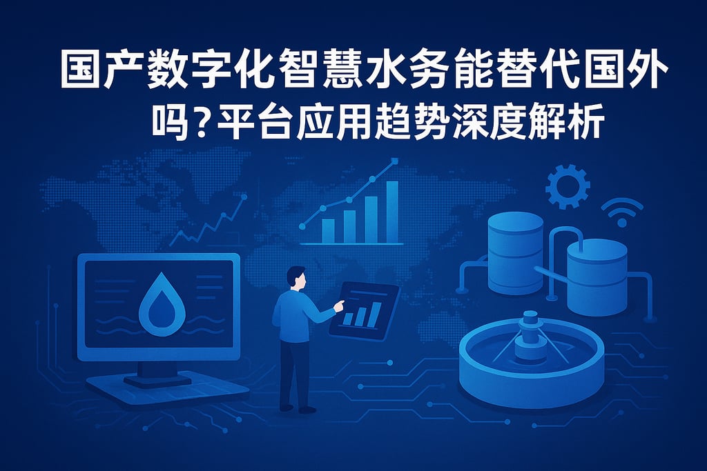 国产数字化智慧水务能替代国外吗？平台应用趋势深度解析