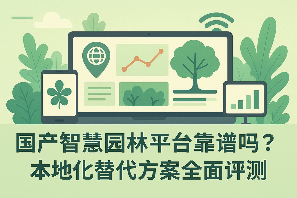 国产智慧园林平台靠谱吗？本地化替代方案全面评测