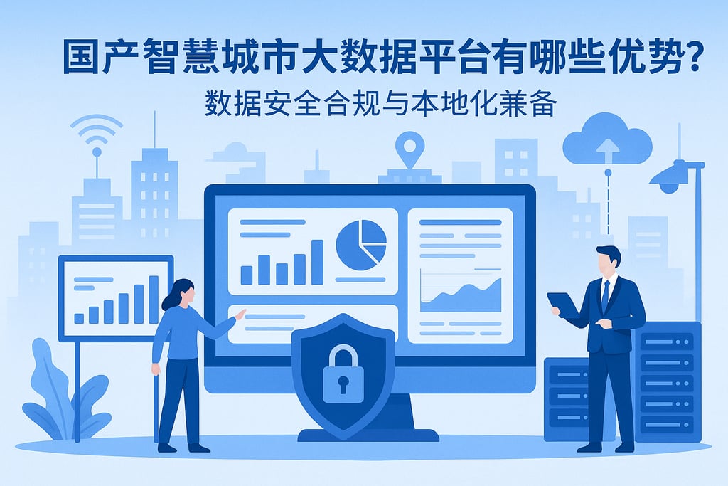 国产智慧城市大数据平台有哪些优势？数据安全合规与本地化兼备