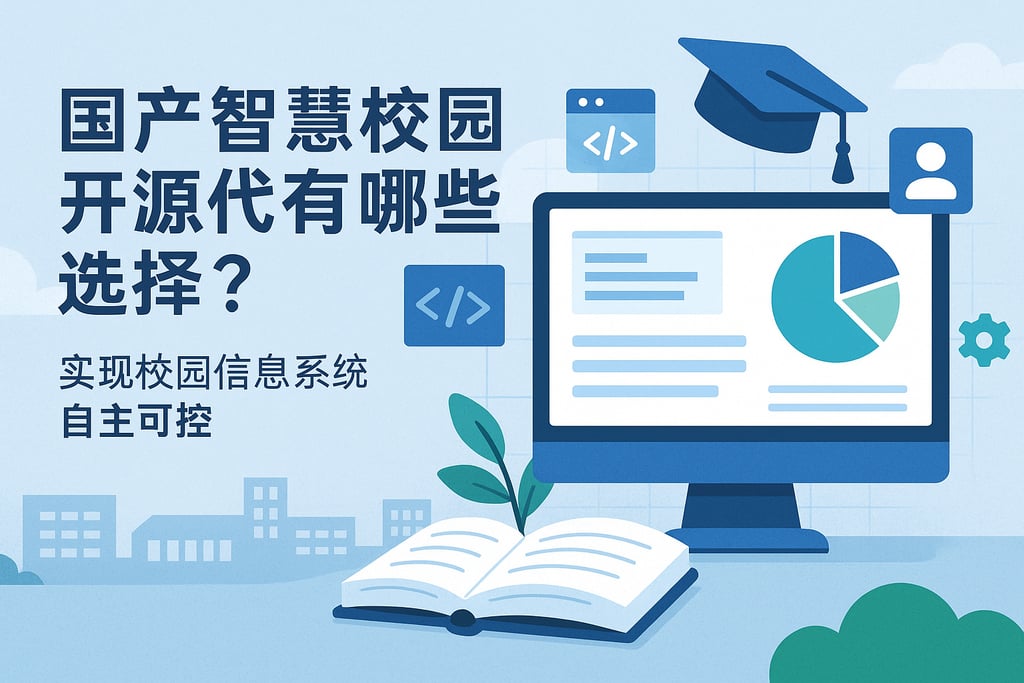 国产智慧校园开源代码有哪些选择？实现校园信息系统自主可控