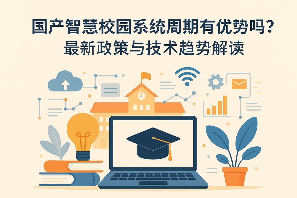 国产智慧校园系统周期有优势吗？最新政策与技术趋势解读