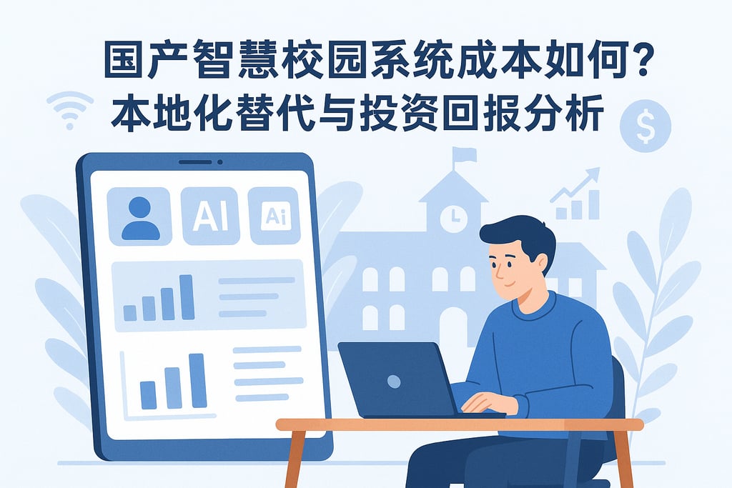 国产智慧校园系统成本如何？本地化替代与投资回报分析