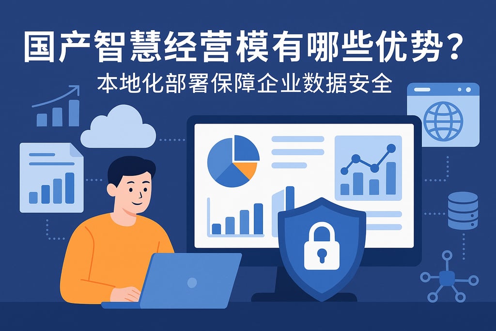 国产智慧经营模板有哪些优势？本地化部署保障企业数据安全