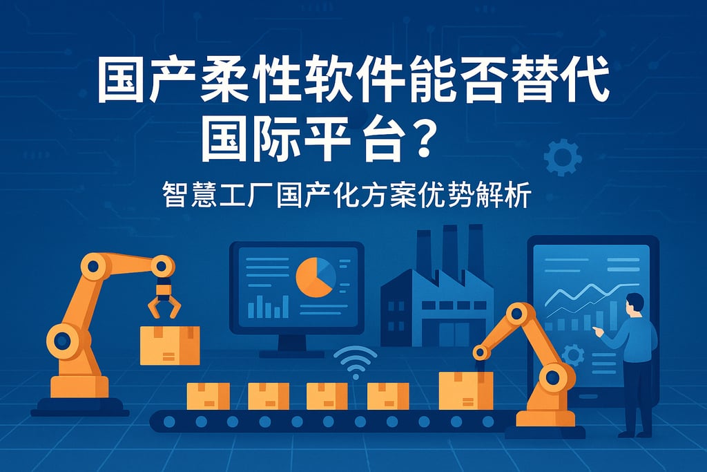 国产柔性软件能否替代国际平台？智慧工厂国产化方案优势解析