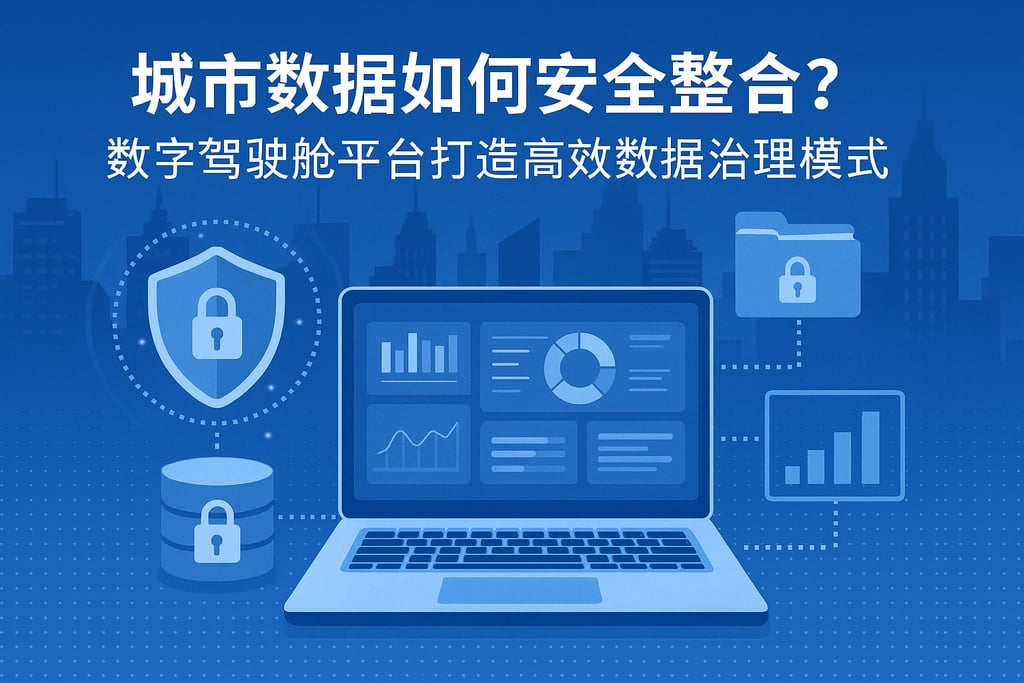 城市数据如何安全整合？数字驾驶舱平台打造高效数据治理模式