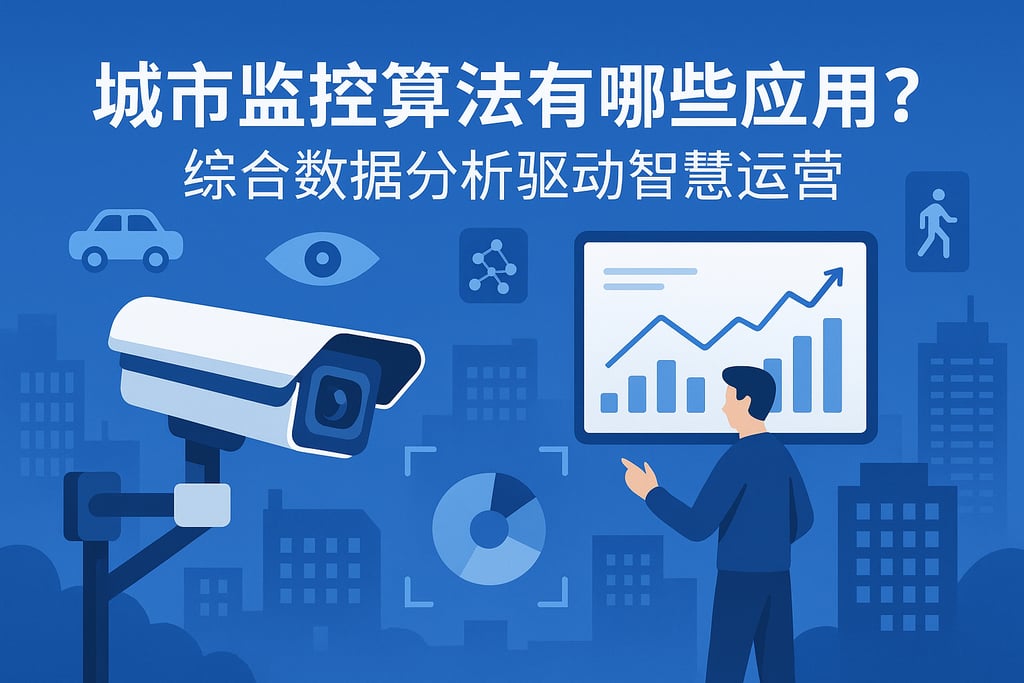 城市监控算法有哪些应用？综合数据分析驱动智慧运营