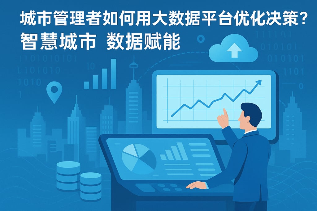城市管理者如何用大数据平台优化决策？智慧城市实现数据赋能