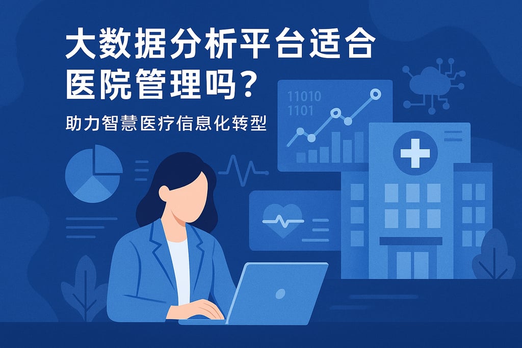 大数据分析平台是否适合医院管理？助力智慧医疗信息化转型