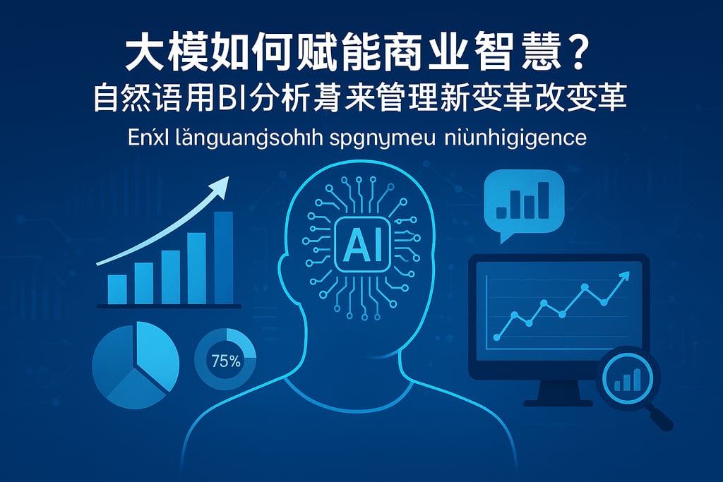 大模型如何赋能商业智慧？自然语言BI分析带来管理新变革