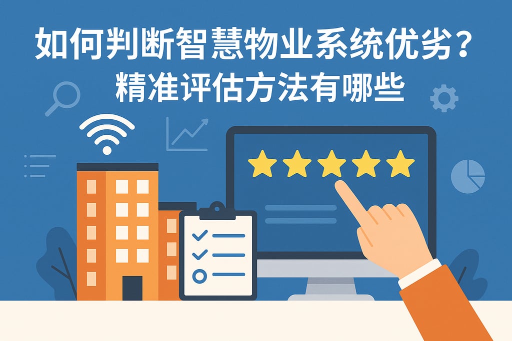 如何判断智慧物业系统优劣？精准评估方法有哪些