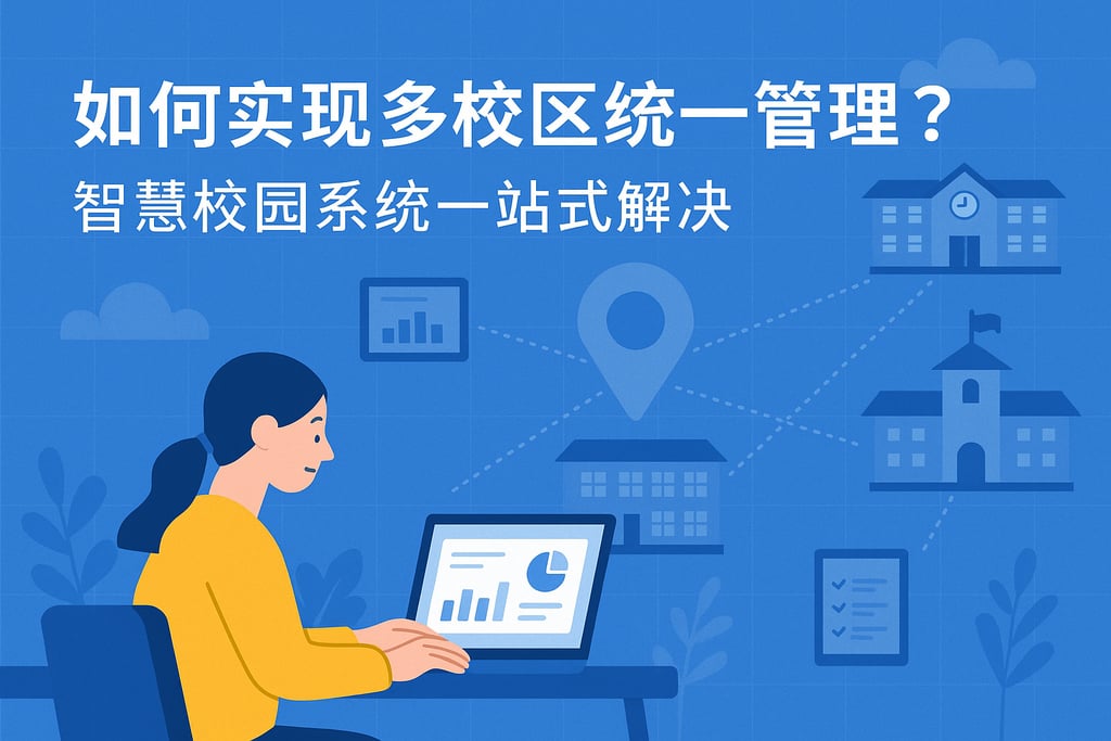 如何实现多校区统一管理？智慧校园系统一站式解决