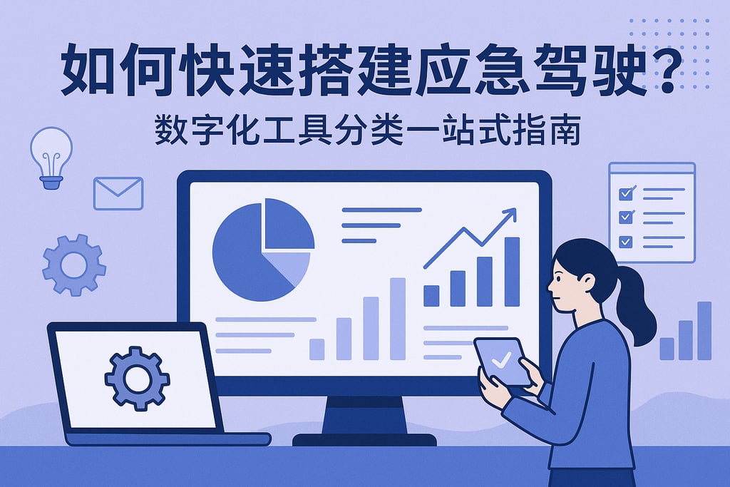 如何快速搭建应急驾驶舱？数字化工具分类一站式指南