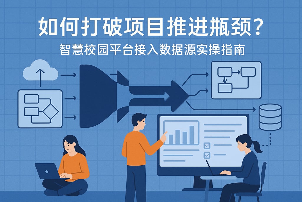 如何打破项目推进瓶颈？智慧校园平台接入数据源实操指南