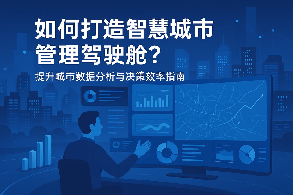 如何打造智慧城市管理驾驶舱？提升城市数据分析与决策效率指南