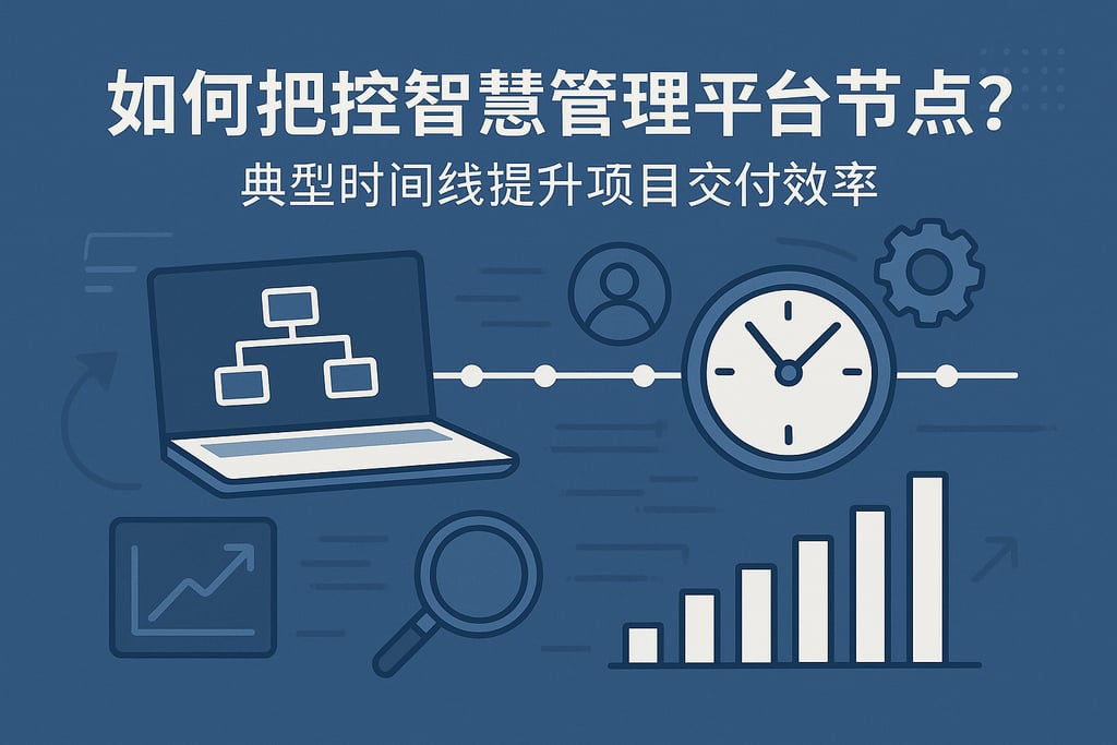如何把控智慧管理平台节点？典型时间线提升项目交付效率