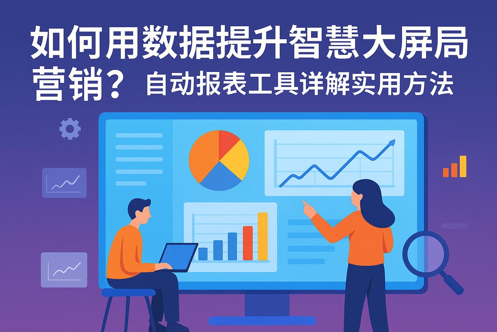 如何用数据提升智慧大屏营销？自动报表工具详解实用方法