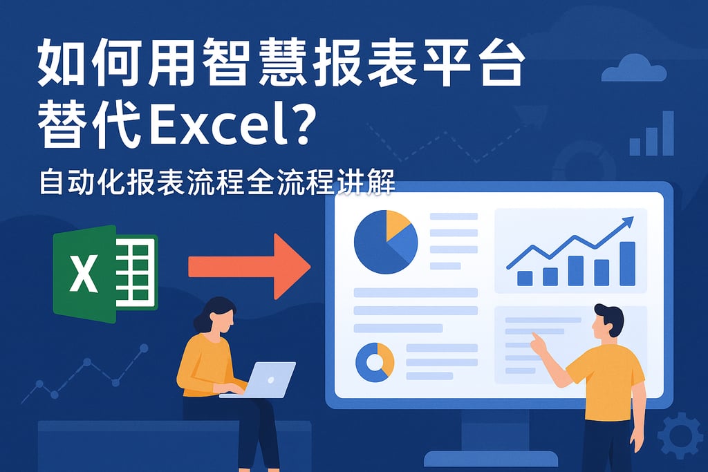 如何用智慧报表平台替代Excel？自动化报表流程全流程讲解