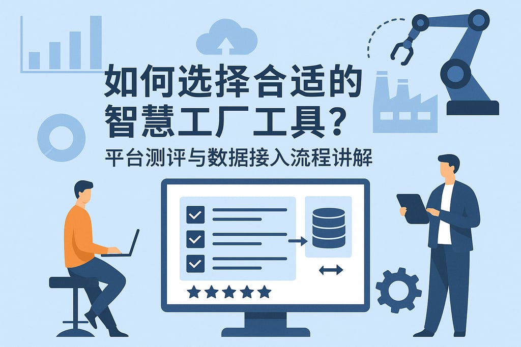 如何选择合适的智慧工厂工具？平台测评与数据接入流程讲解