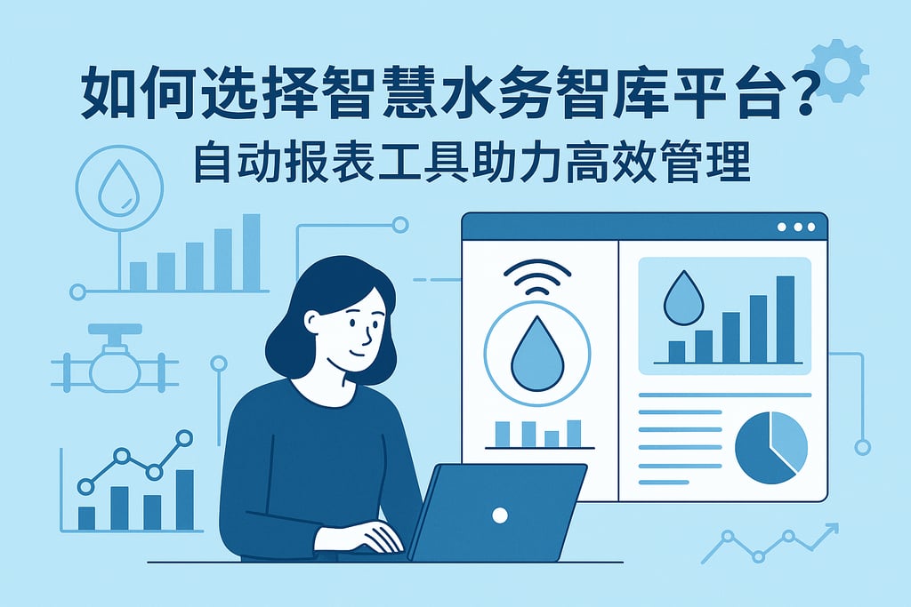 如何选择智慧水务智库平台？自动报表工具助力高效管理