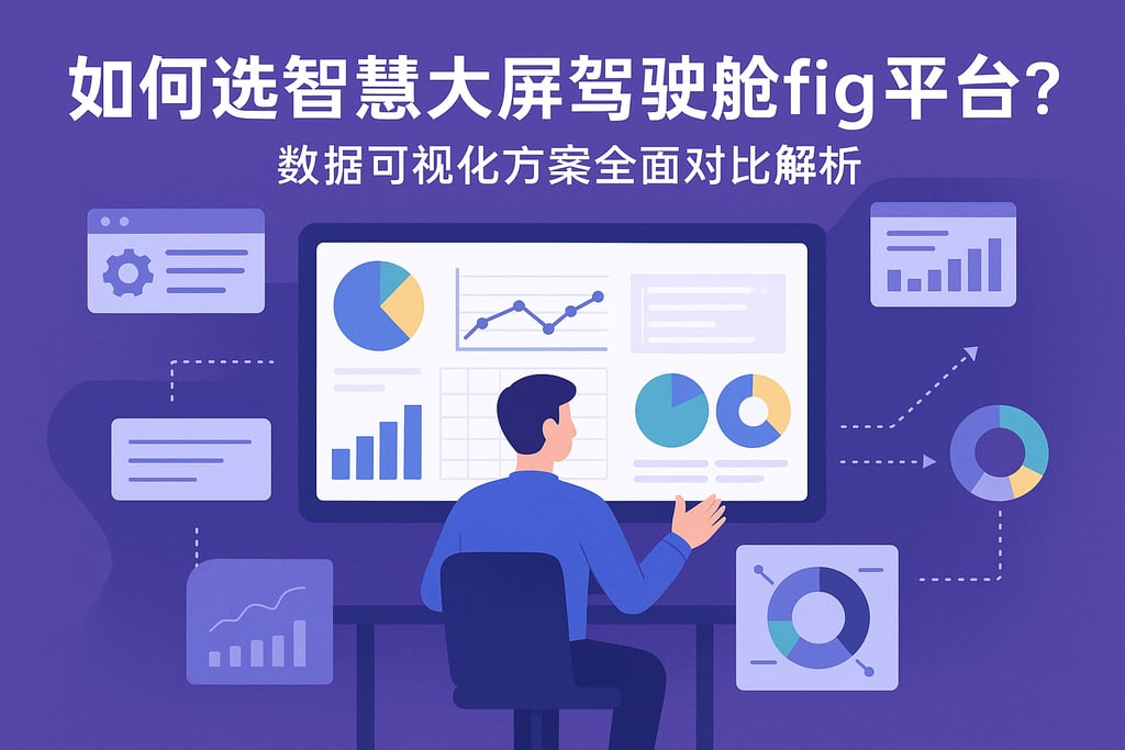 如何选智慧大屏驾驶舱fig平台？数据可视化方案全面对比解析