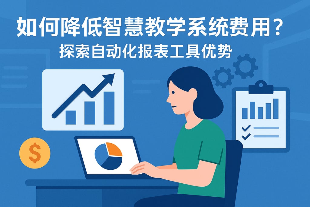 如何降低智慧教学系统维护费用？探索自动化报表工具优势