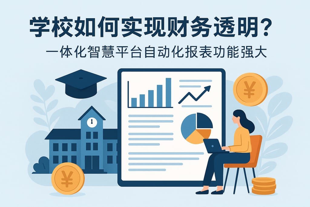 学校如何实现财务透明？一体化智慧平台自动化报表功能强大