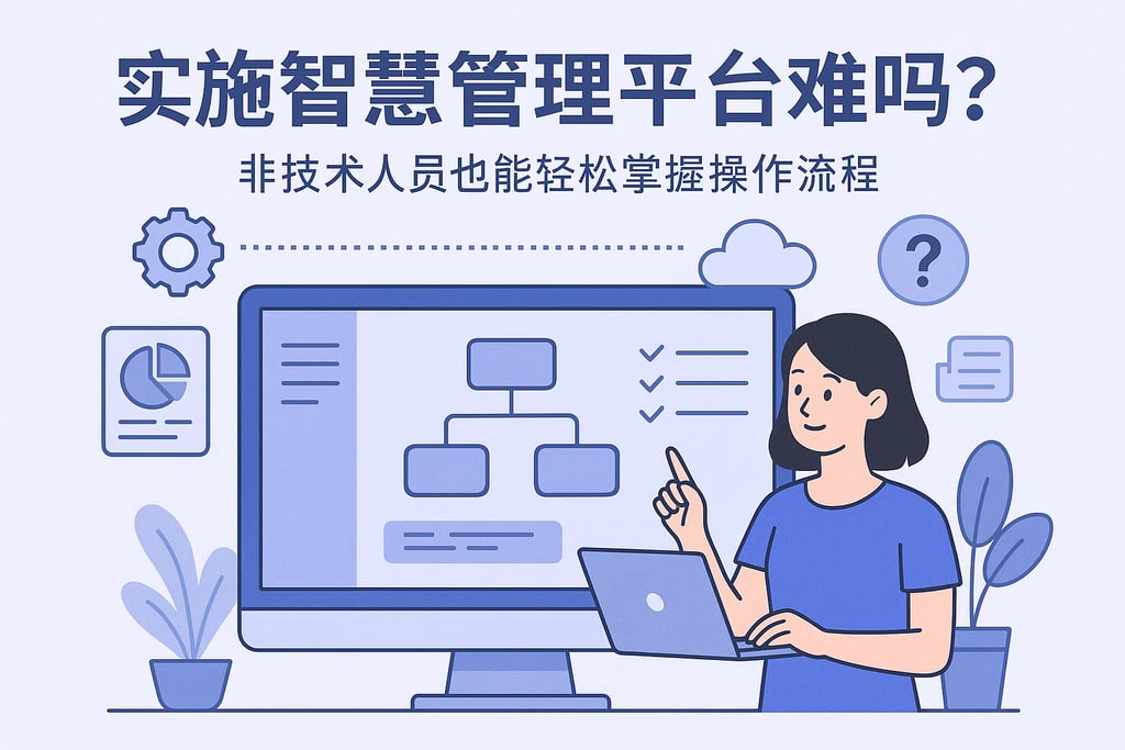 实施智慧管理平台难吗？非技术人员也能轻松掌握操作流程